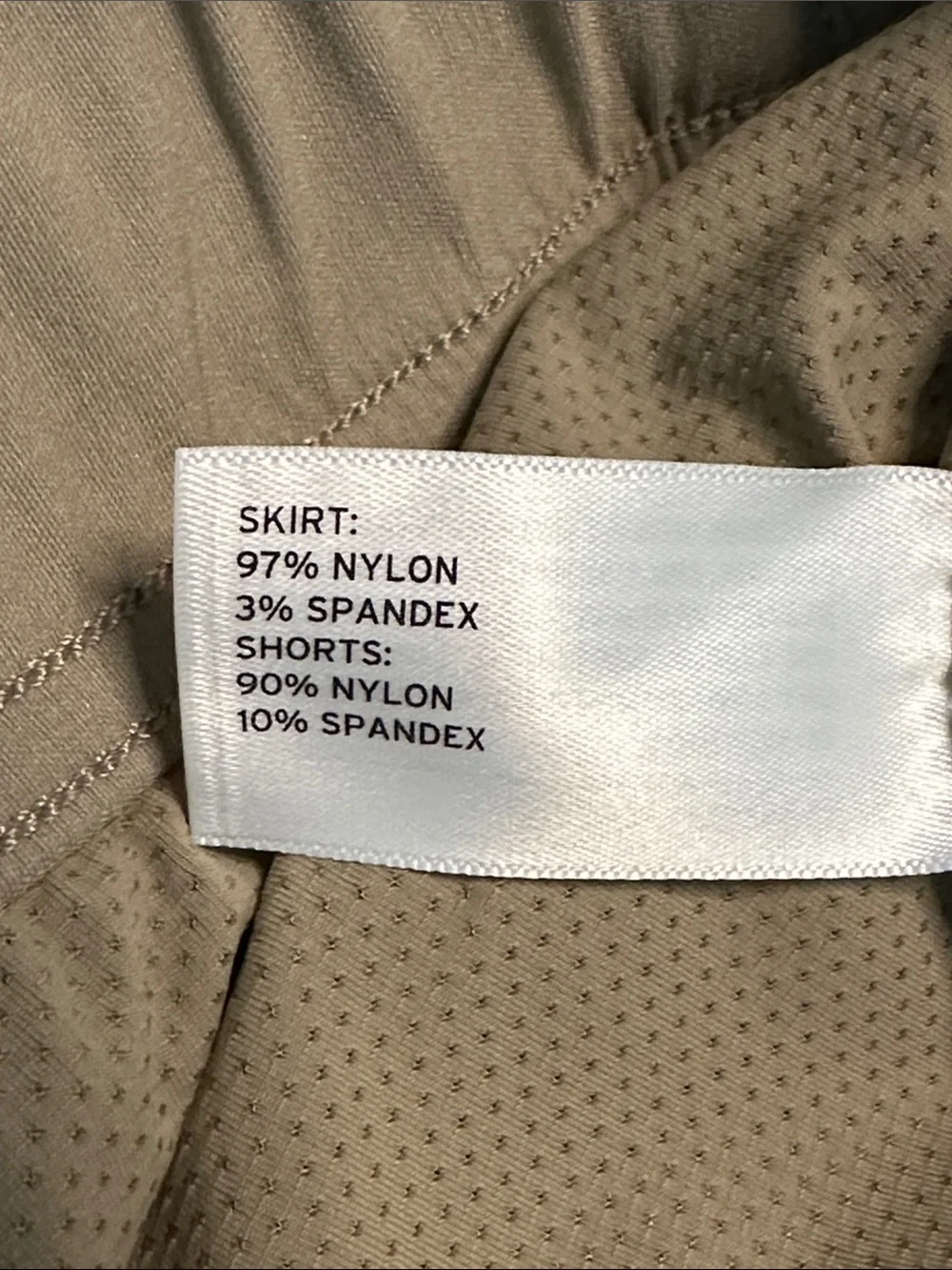 Duluth Dry On The Fly Mid Rise Hiking Casual Skirt Skort Tan Size 6‎